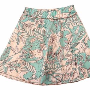 vintage tropical skirt